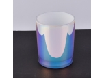 Holographic Effects Containers Custom Glass Candle Cup Wholesale