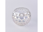 Home Decor Crystal Bowl Candle Holder Large Size 10cm Candle Lantern Crystal Candelabra Centerpieces Wedding