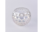 Home Decor Crystal Bowl Candle Holder Large Size 10cm Candle Lantern Crystal Candelabra Centerpieces Wedding