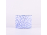 Hot Sale 510ml Wide-Mouth Glass Candle Holder with Rockiness Effect