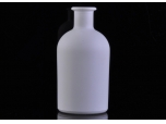 Inferior smooth white glass perfume bottle