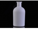 Inferior smooth white glass perfume bottle