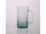 Jumbo glass beer mug