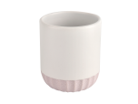 Luxury decorative ceramic candle jars with lid for candle making wedding decor