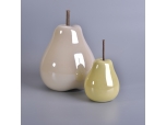 Pear sahpe wedding anniversary gift for wife wholesale ceramic decoration
