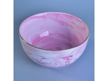 Pink glaze ceramic bowl exporting to American Europe Australia