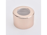 Tapones roscados de oro rosa para botellas de difusor de lámina al por mayor