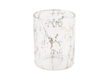Sunny Glassware 210ML luxury cylinder special decoration glass candle holder for wedding