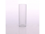 Cylinder glass vase 7.8'' diameter