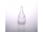 Transparent glass whisky bottle wholesale