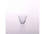 独特的设计V形酒杯威士忌玻璃冰淇淋杯