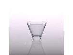 V shape glass with heavy bottom