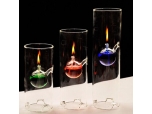 Wholesale Borosilicate Custom Design Glass Oil Lamp Light