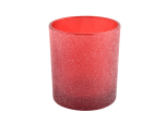 Wholesale Luxury Custom Empty Red Candle Holder Glass Candles Jars