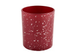 批发制造高品质的红色蜡烛罐烛台蜡烛容器