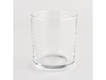 Wholesale clear glass candle jar cylinder glass candle holder for wedding