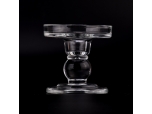 Wholesale modern candles jars glass candle holder candlestick use for home decoration