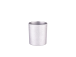 批发银色效果玻璃蜡烛罐用于婚礼装饰