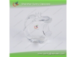 Apple-shaped Glass Perfume Bottle