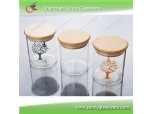 borosilicate glass jar with lid SGJS1005A
