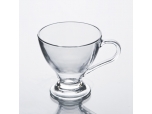 clear glass coffee cup