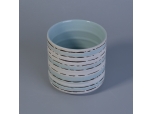 Kolorowe namalowane świeczki ceramiczne filiżanki hurtowe