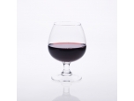 Drum-shaped goblet