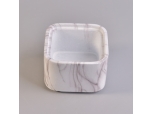 elegant water transfer printing concrete vessel for candles