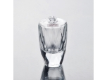 botella de perfume exquisito cristal