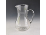 glass water jug with handle