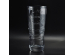 High Quality Customized Clear Beer Drinking Glass Cup