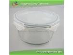 high temperature resistant borosilicate hermetic glass food containers