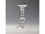 long stem glass candlestick