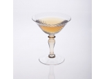Martini glass - shaped cup very