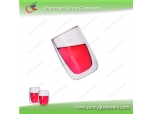 Nueva borosilicatado Cristal doble Tumbler