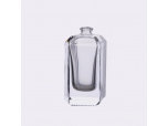 Polished glass perfume bottle