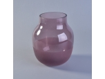 smooth frosted glass candle holders or diffuse bottle