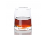 stemless glass tumbler with heavy bottom