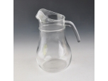 transparent glass pot for wholesale