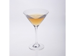 Triangular martini cup