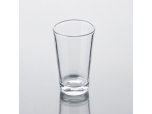 V shaped water glass