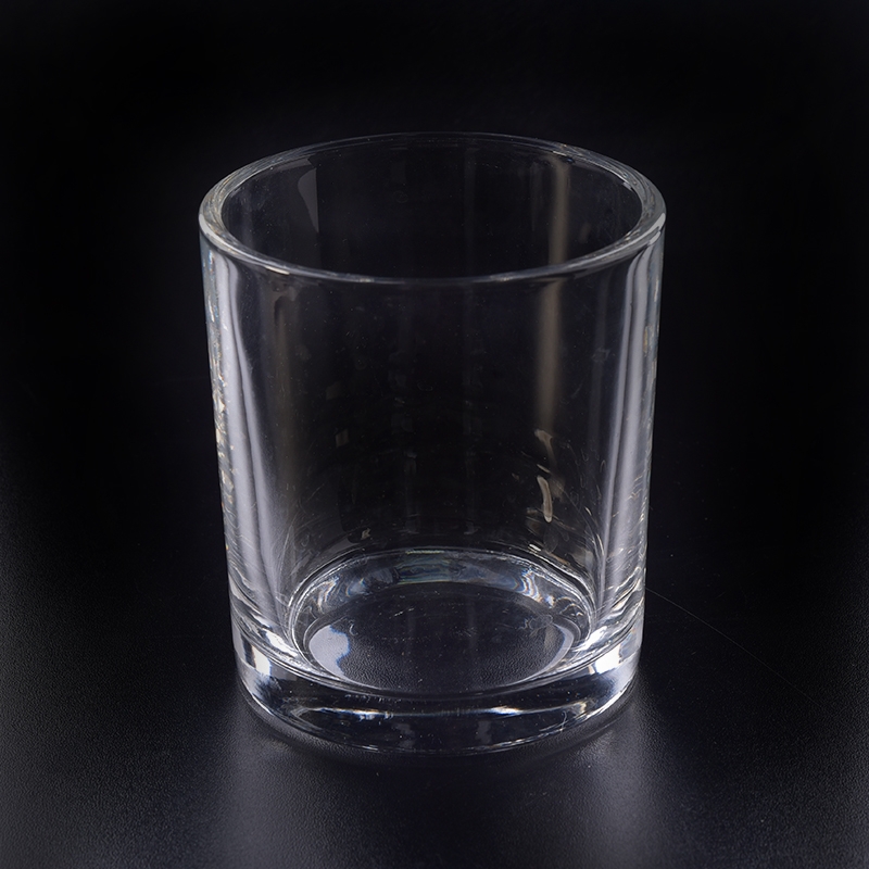 18 OZ crystal clear glass candle jar hight 112mm