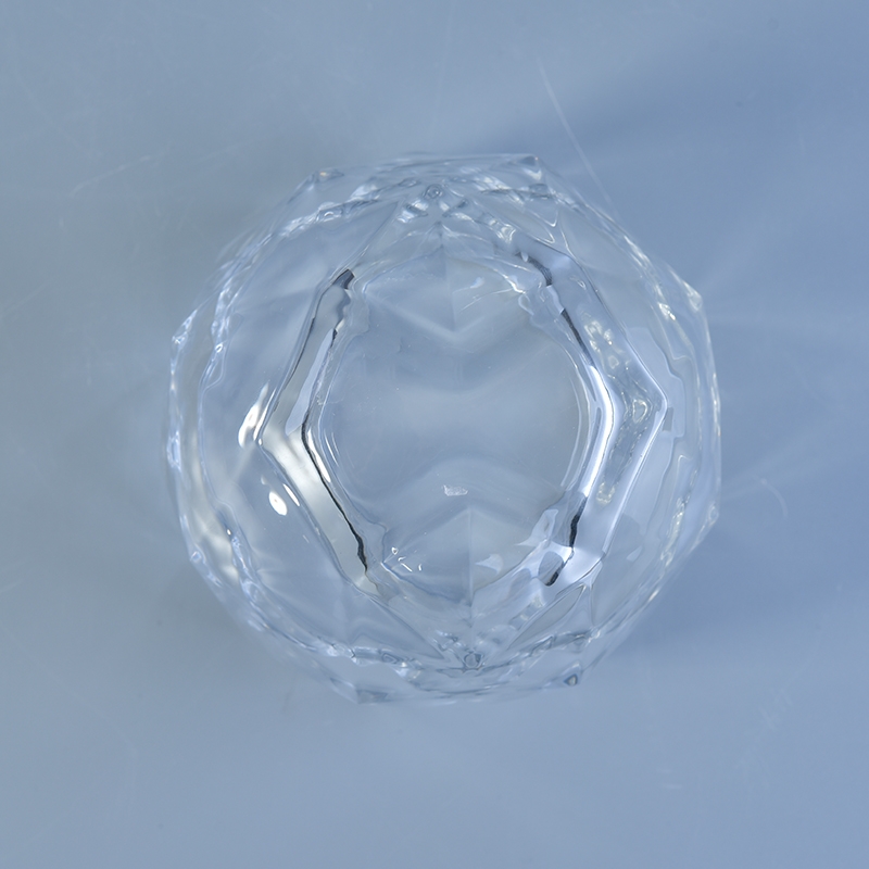 Home Decor Crystal Bowl Candle Holder Centerpieces Wedding